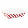 Southern Champion Tray SCT, Paper Food Baskets, 1lb, Red/white, 1000PK 0413